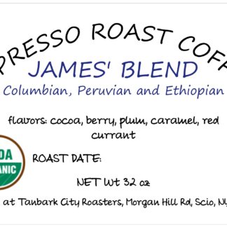 James Espresso Blend - WHOLE BEAN - 32oz Big Bag